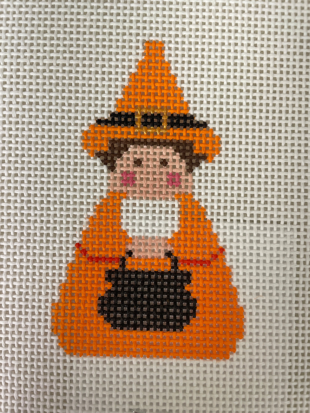 Stitch It's SI165-43 Orange Witch Angel