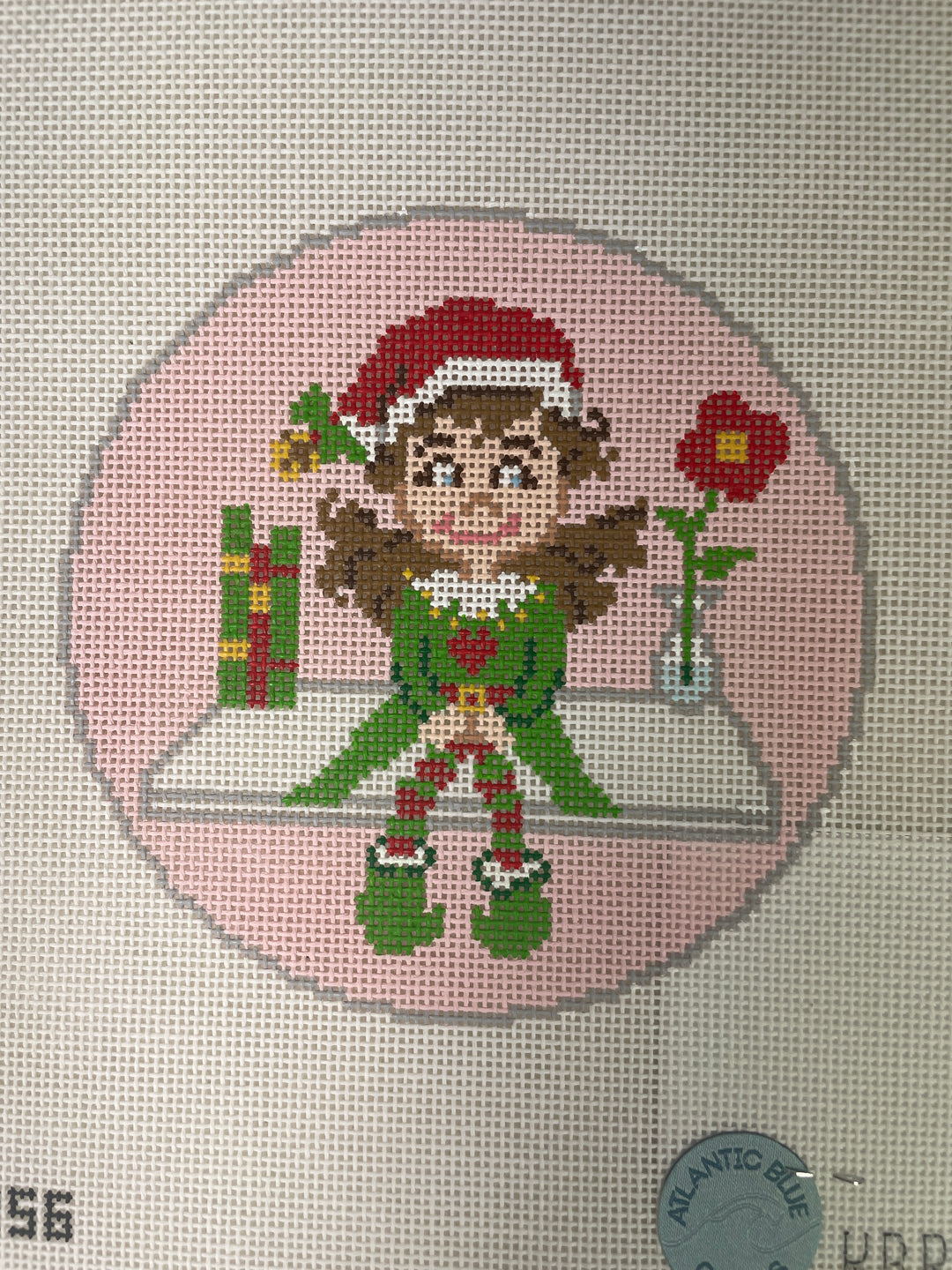 Atlantic Blue Canvas ABC956 Christmas Elf- Girl