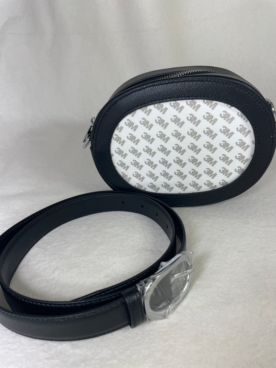 Rachel Barri Designs On the Go Oval Bag- Black