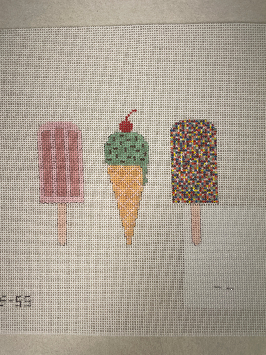 *Vallerie Needlepoint Gallery/ TSS55 Popsicles