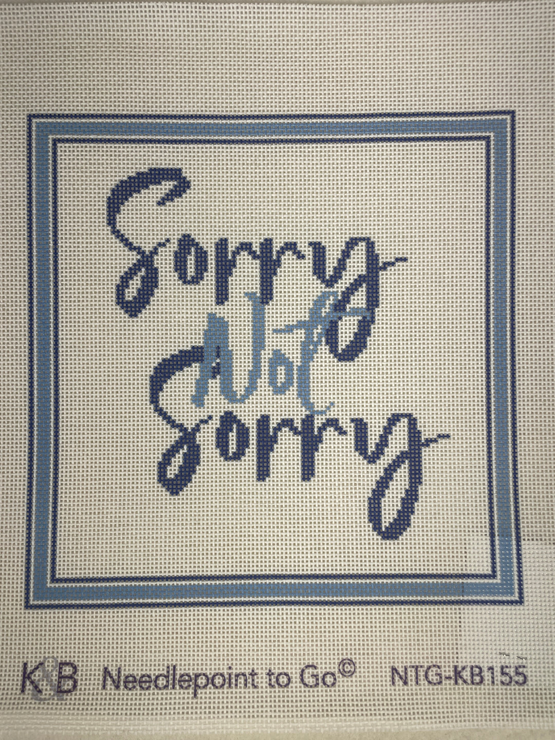 Kirk & Bradley KB155 Sorry Not Sorry