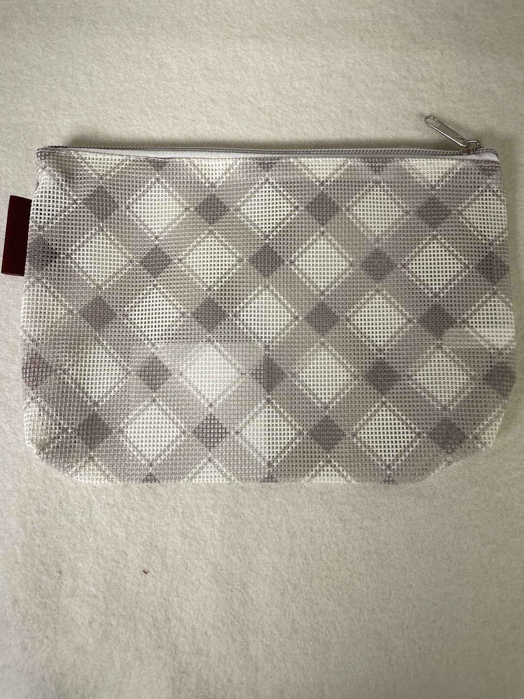 It's Sew Emma Charcoal Mini Plaid Project Bag