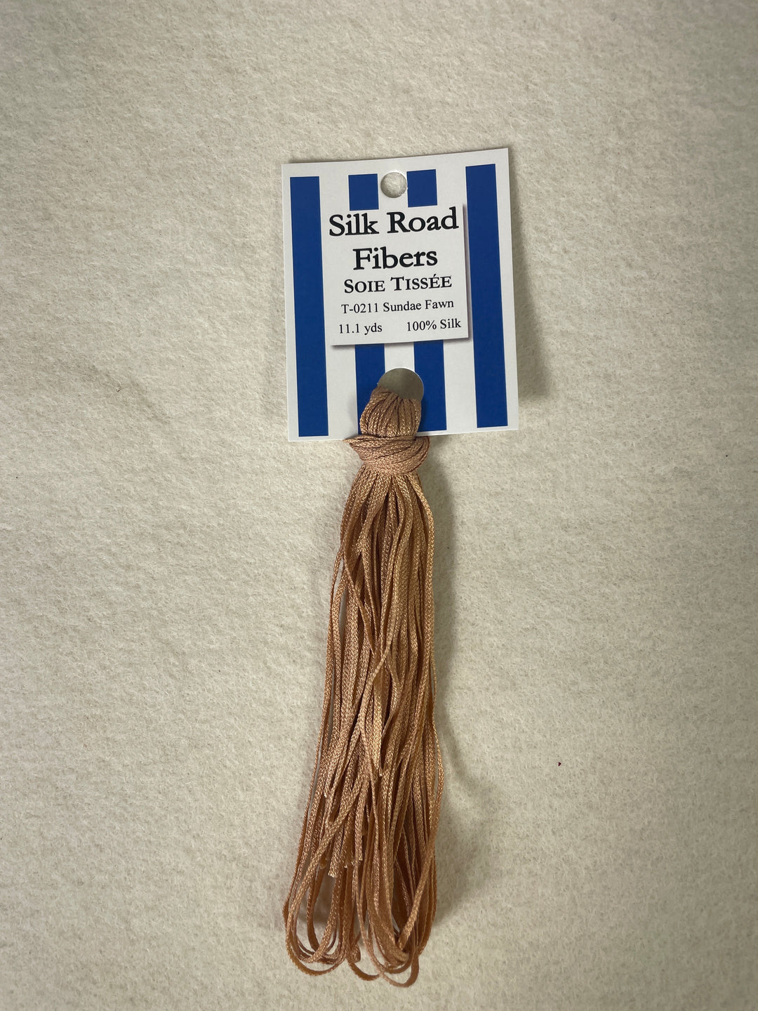 Silk Road Fibers T-0211 Sunday Fawn Soie Tissee