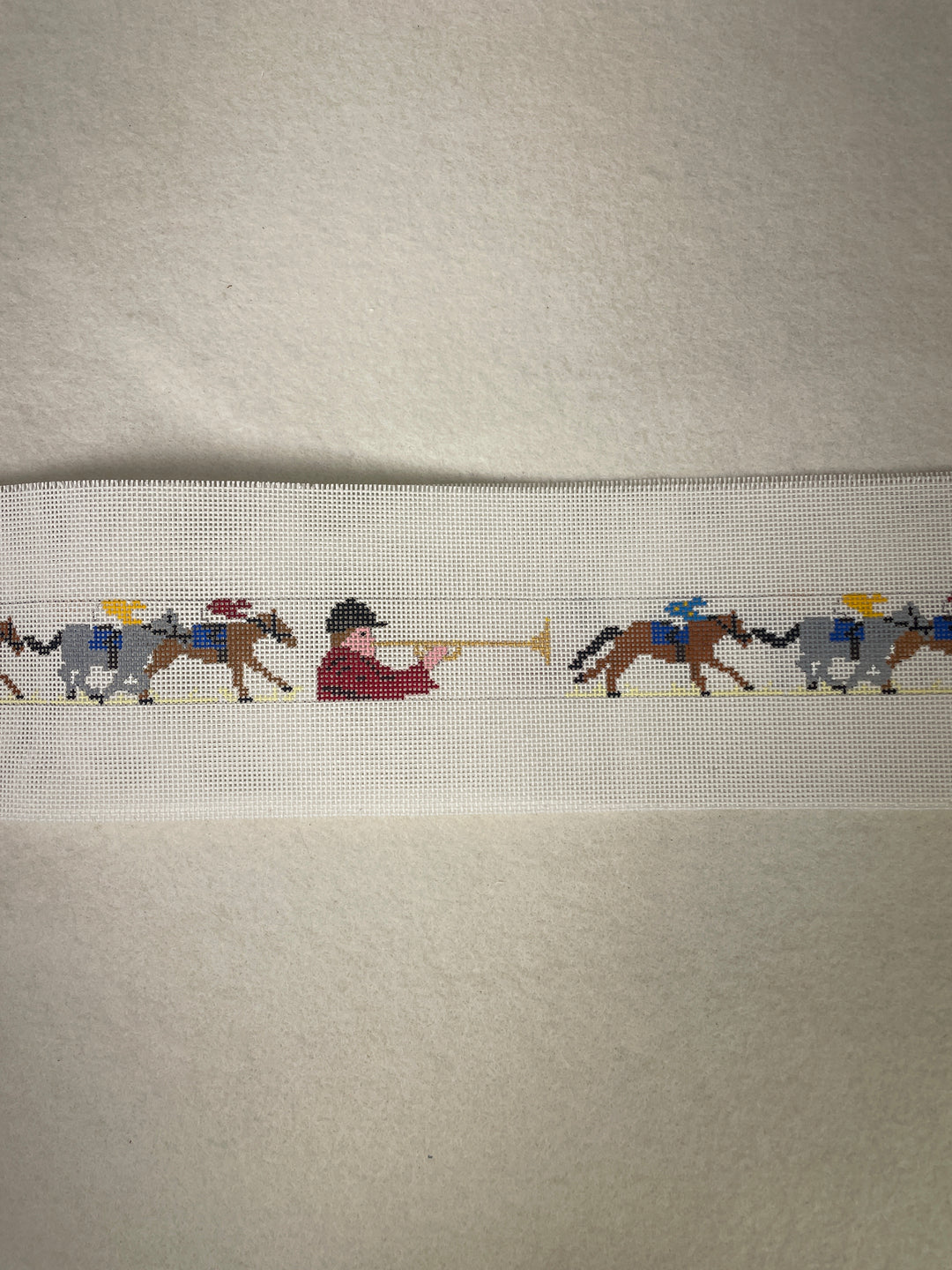 *Elm Tree Needlepoint Designs B402A  Bugler/ Kentucky Derby Belt