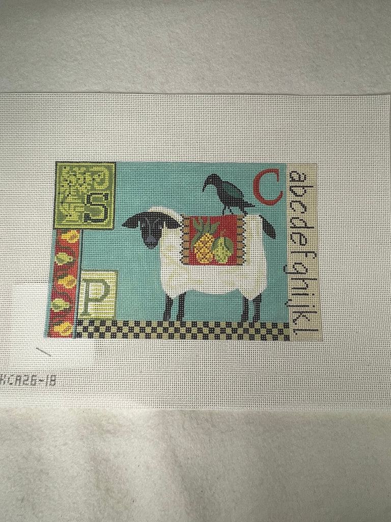 *SALE Kelly Clark Studio KCA 26-18 Sheep Crow Sampler