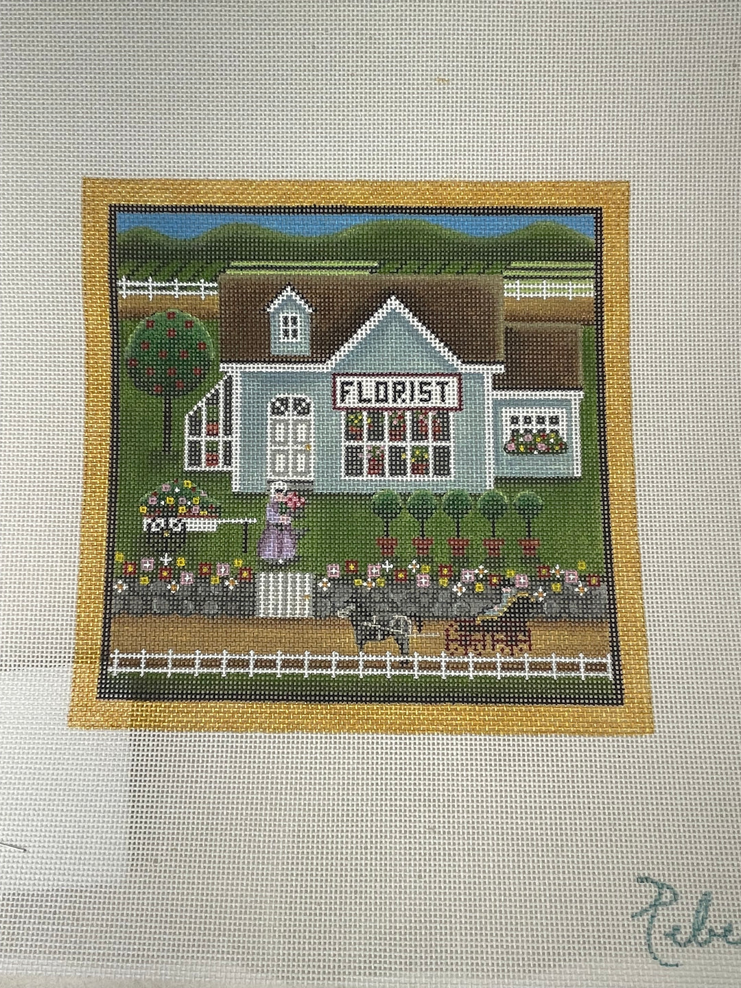 * Rebecca Wood 431J Flower Cottage
