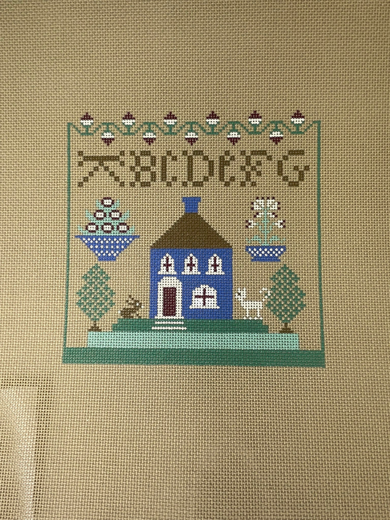 * Workbasket WB-13 Blue House