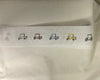 *Elm Tree Needlepoint Designs B246 Colorful Golf Carts Belt