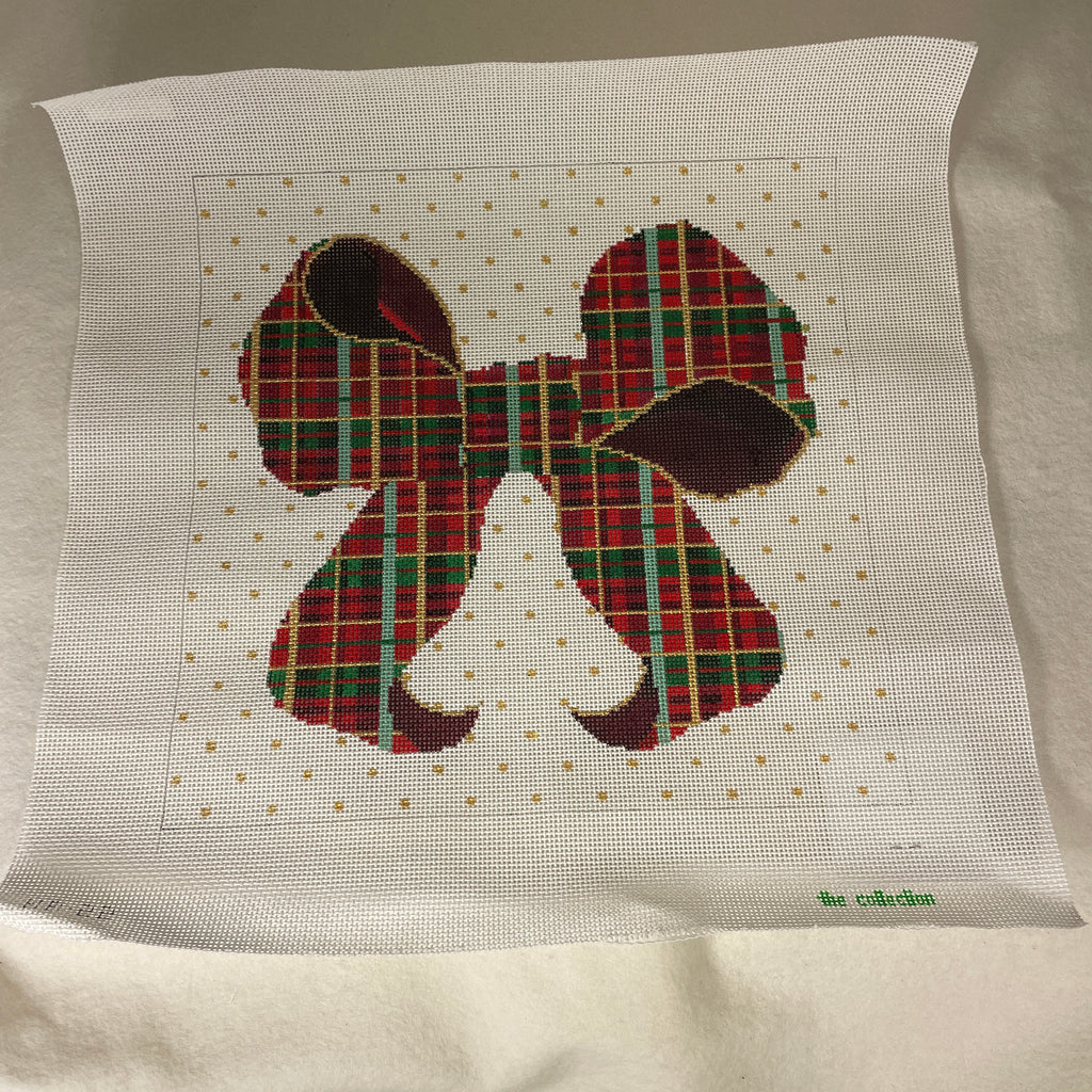 * The Collection Designs KB22 Plaid Bow