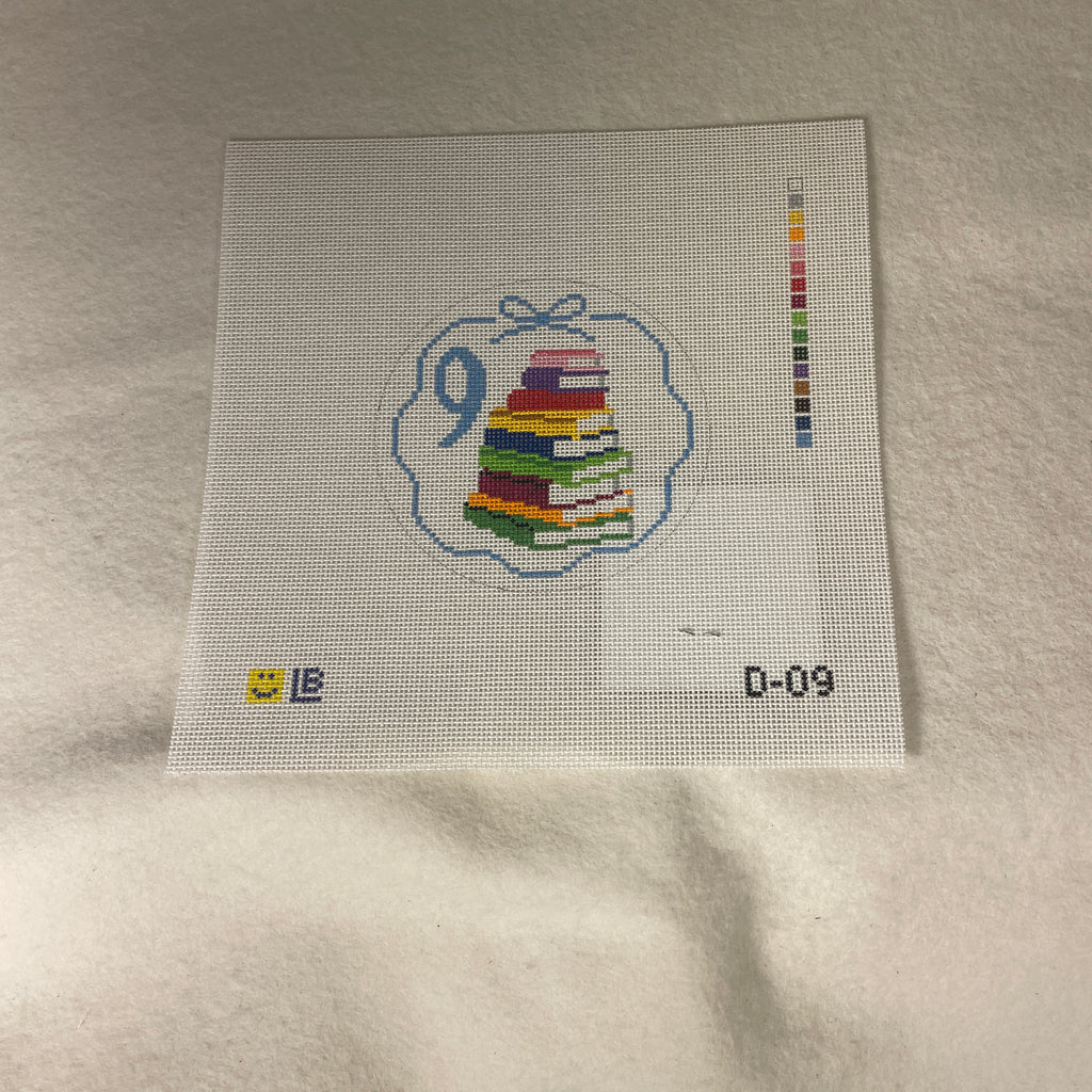 * Lauren Bloch  D10- 12 Days of Needlepoint- Ten Needles