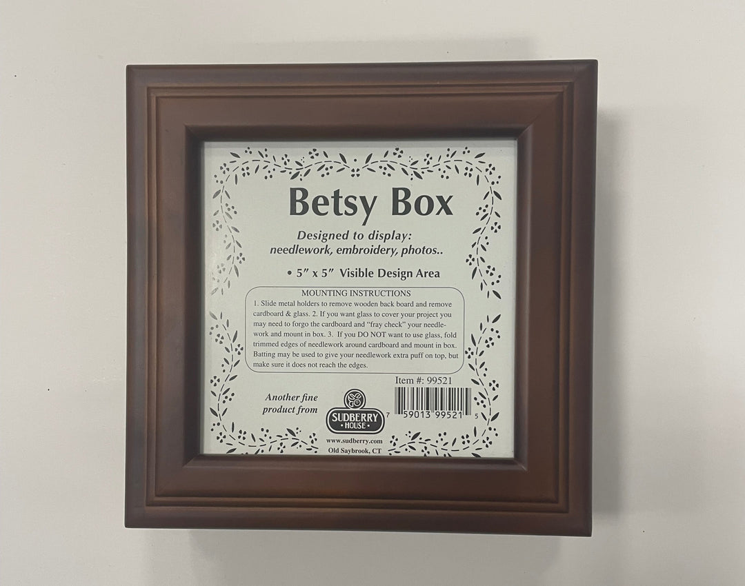 Sudberry House 5x5 Betsy Box Mahogany