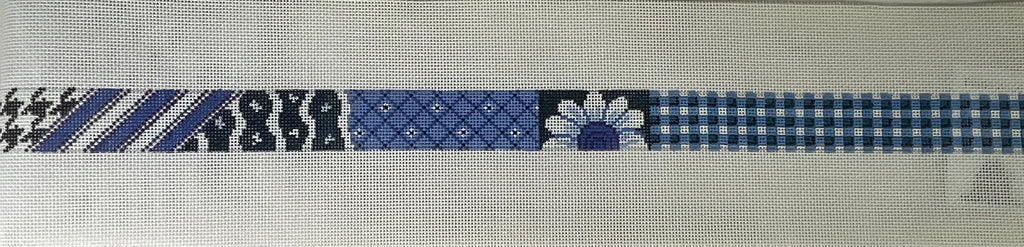 * Patti Mann 11568 Blue Pattern Belt