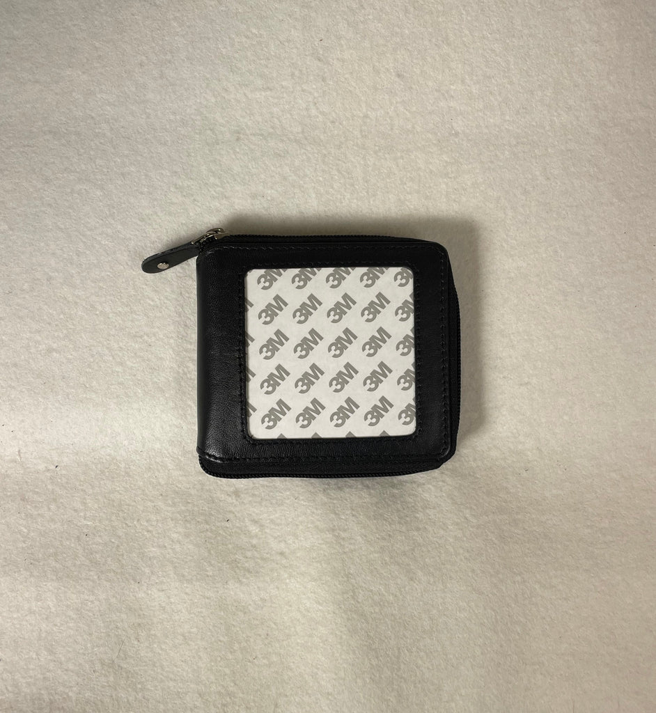* Planet Earth Zip Wallet- Black