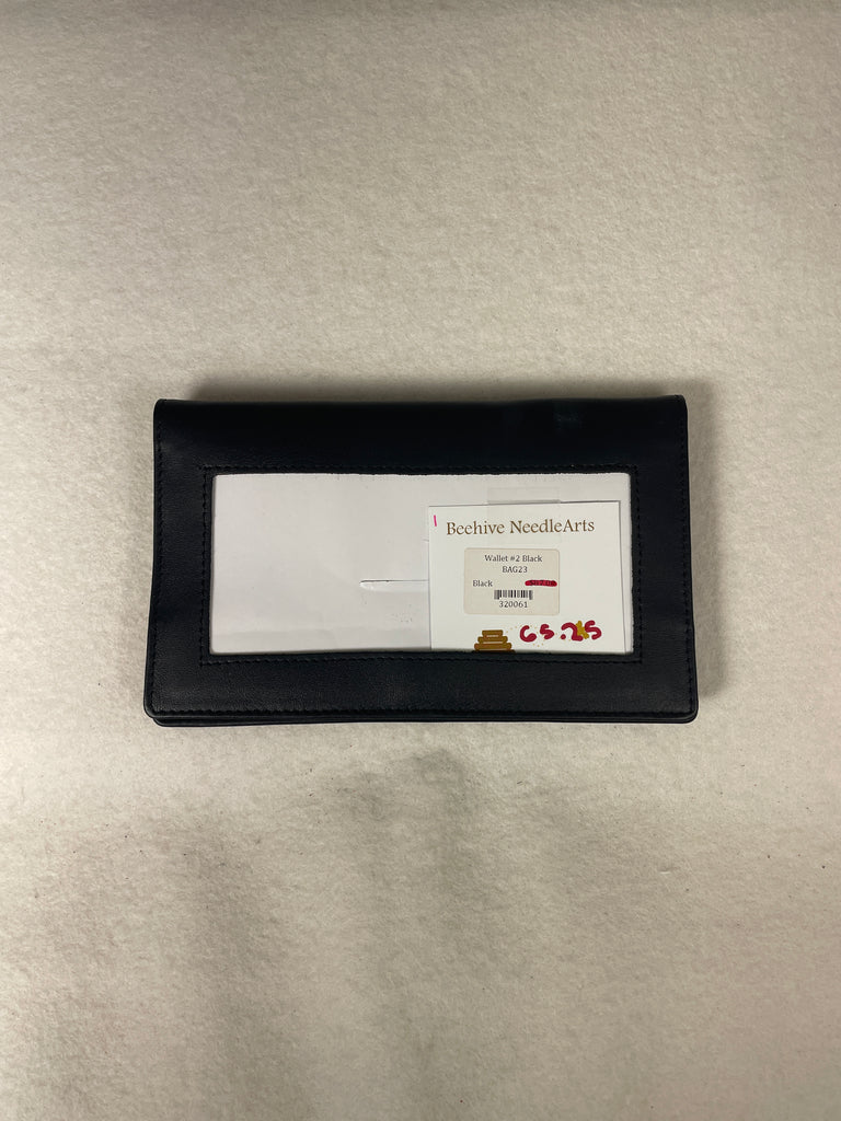 * SALE / Lee's Leather Wallet #2 (BAG23 BLACK)