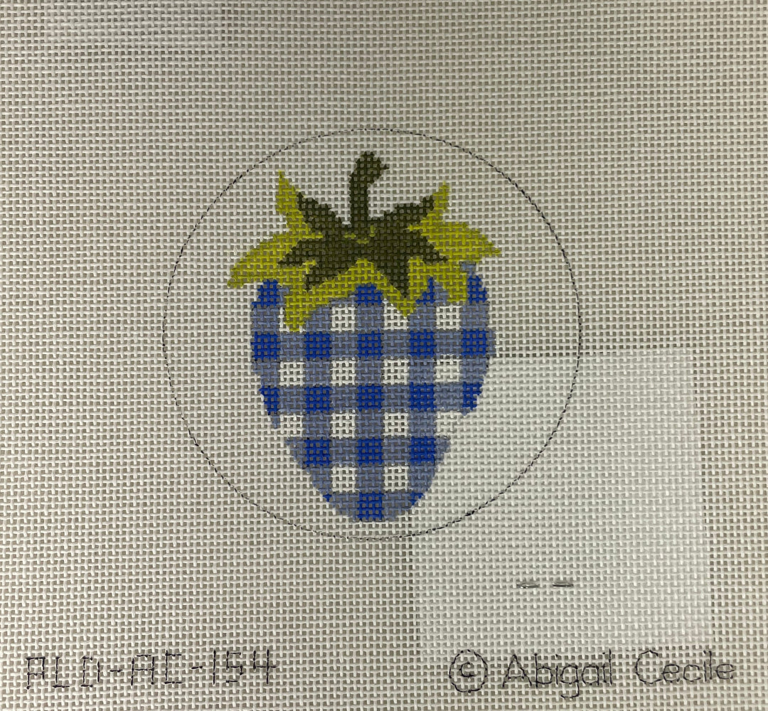 * Abigail Cecile PLD-AC154 Strawberry Collection- Blue and White Gingham