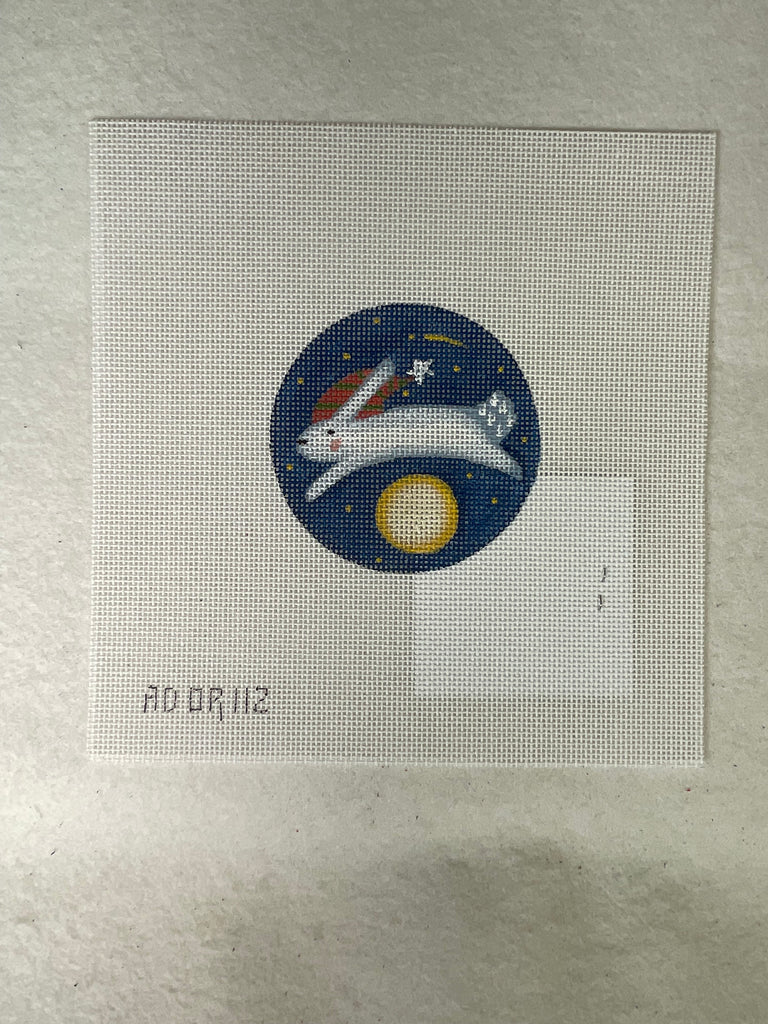 * SALE-Susan Roberts Needlepoint ADOR112 Moon Rabbit