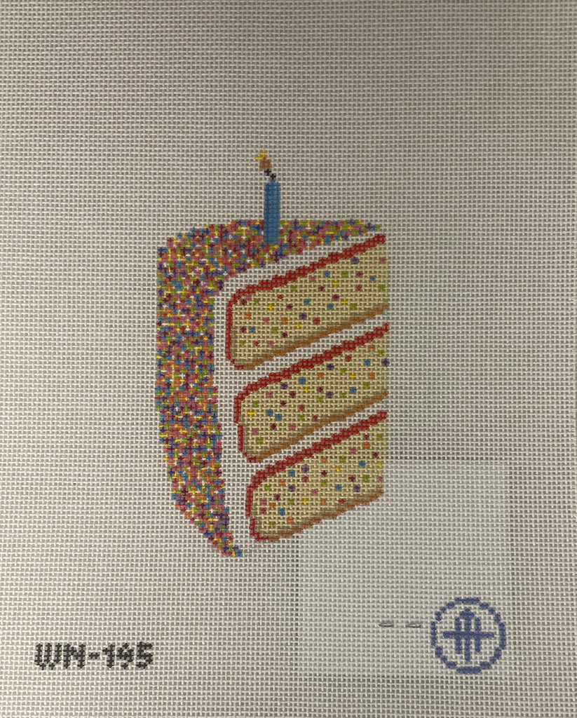*Wheelhaus Needlepoint 195 It's Sprinkles Cake