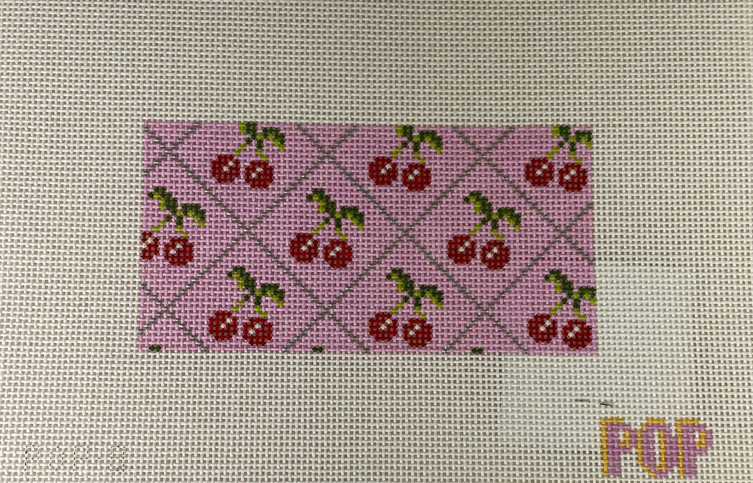 *POP Needle Arts 8 Pink Cherry 3x6