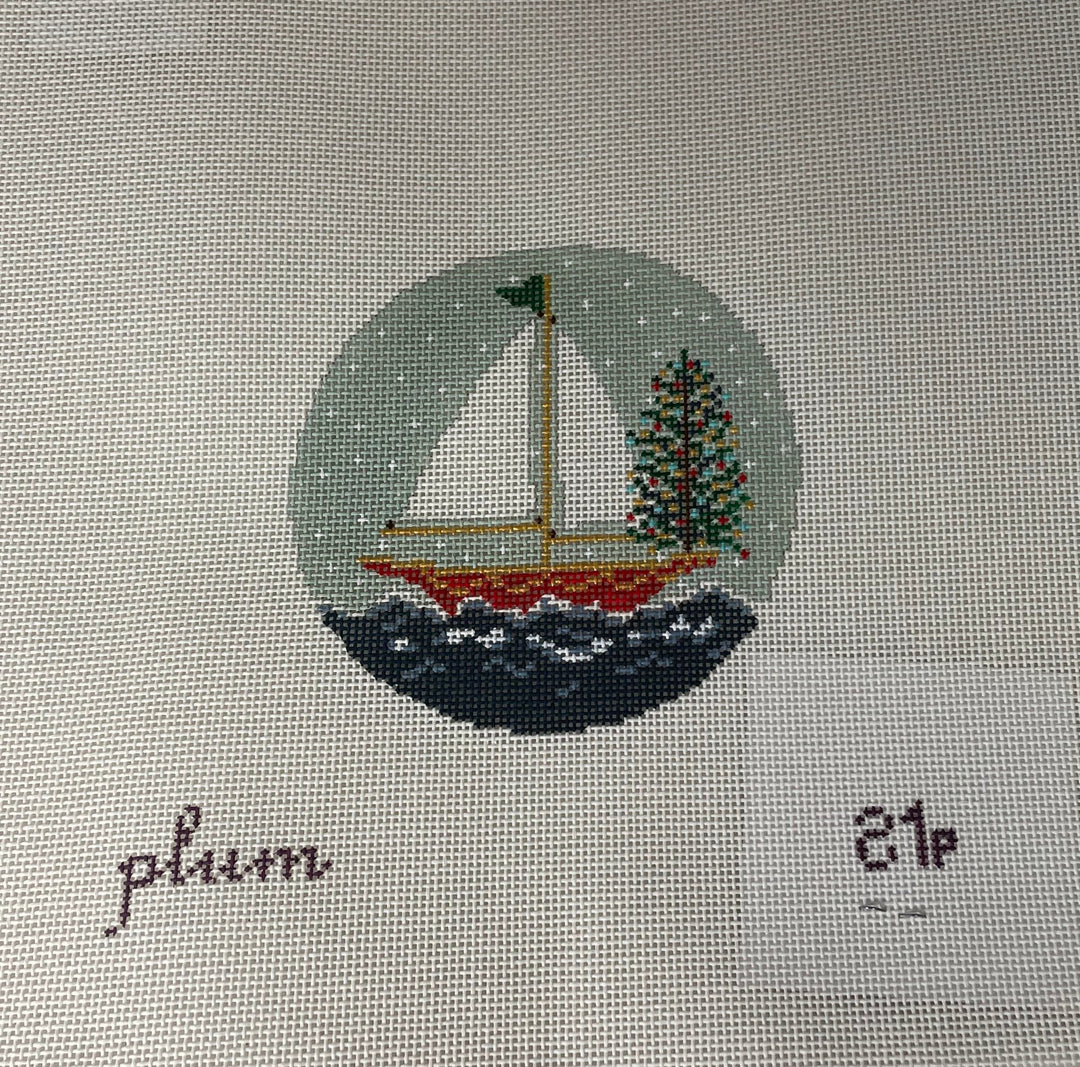 * The Plum Stitchery 21P - Plum Christmas- A-wassailing