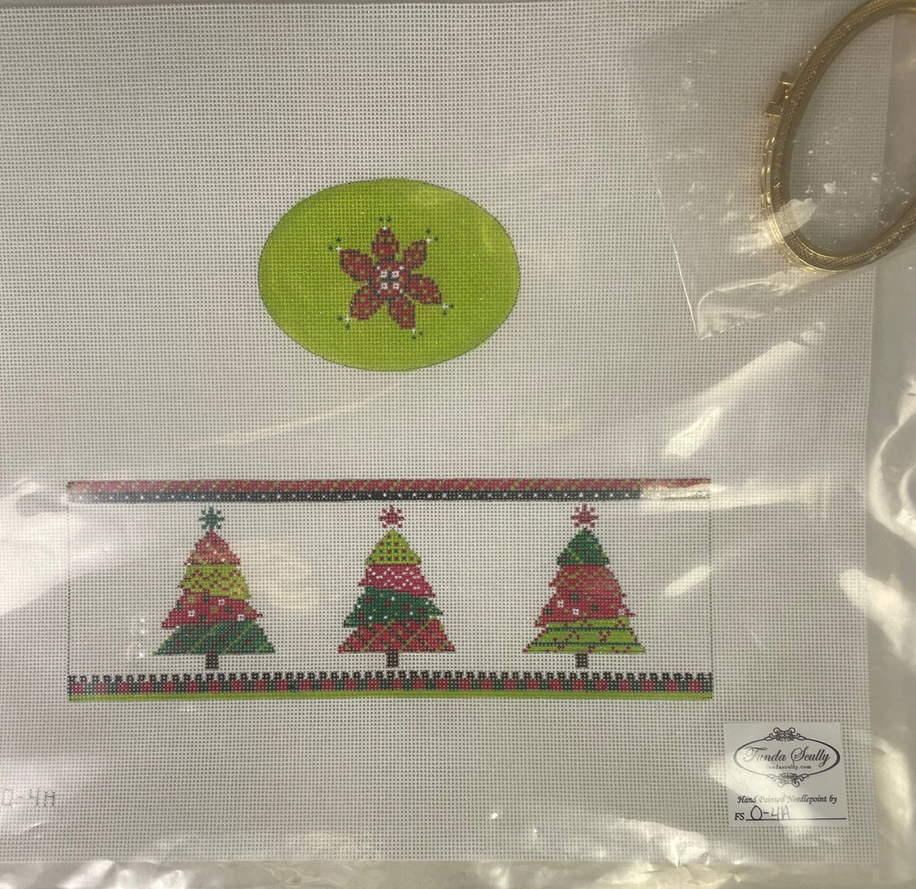 * Funda Scully FS-O-4A Red and Green Tree's Hinged Box