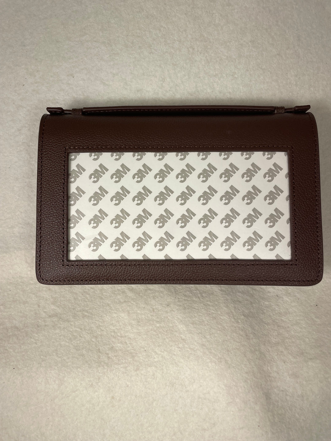 *Rachel Barri The Everyday Clutch-  Espresso with Gold Chain