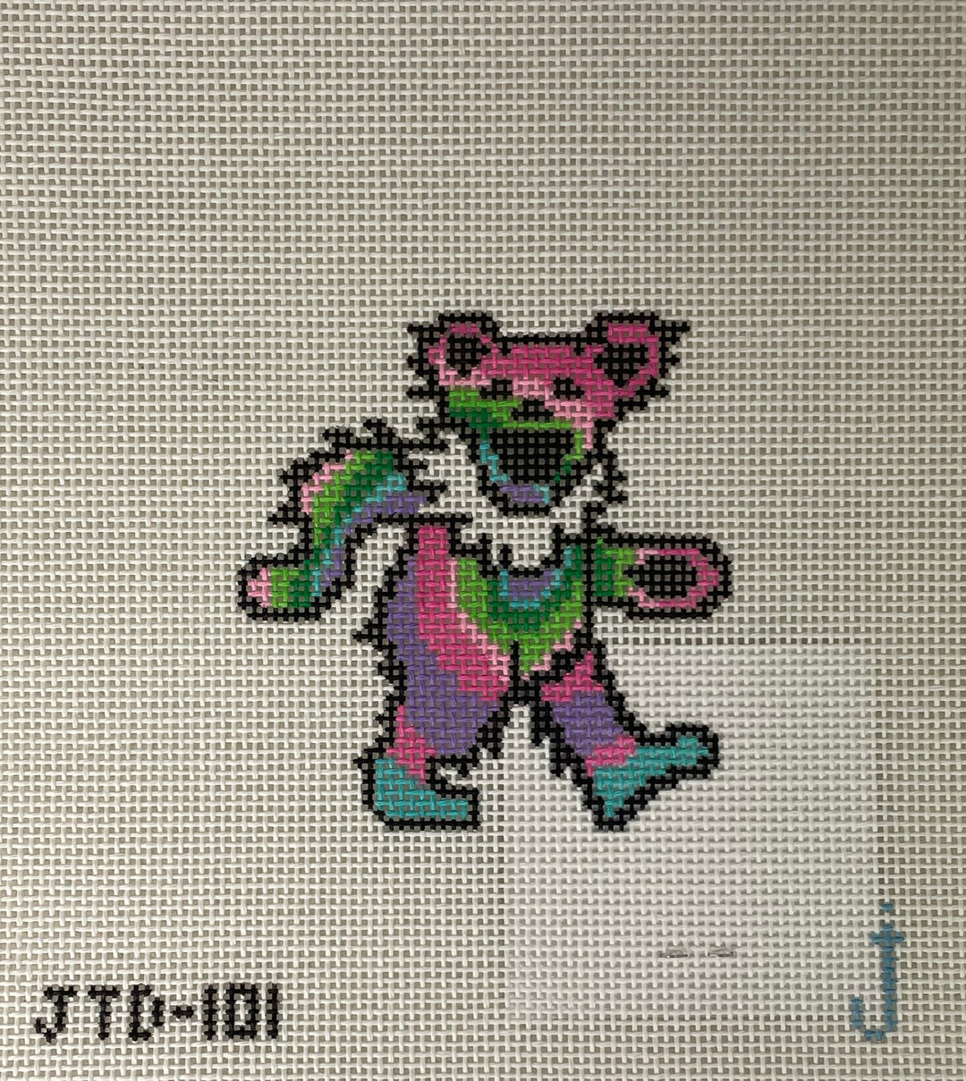 Jessica Tongel Designs JTD101 Preppy Dancing Bear