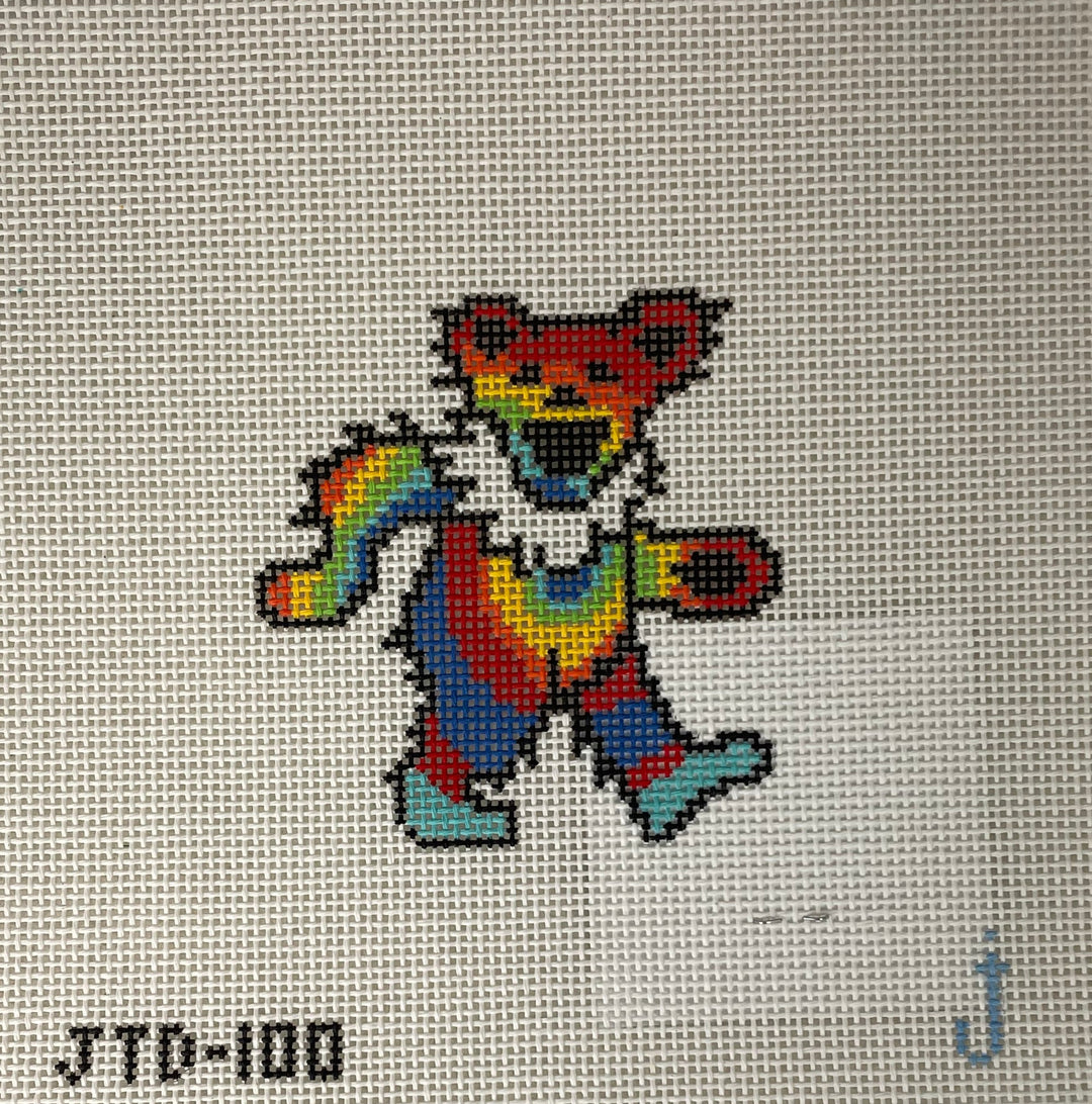 Jessica Tongel Designs JTD100 Dancing Rainbow Dead Bear