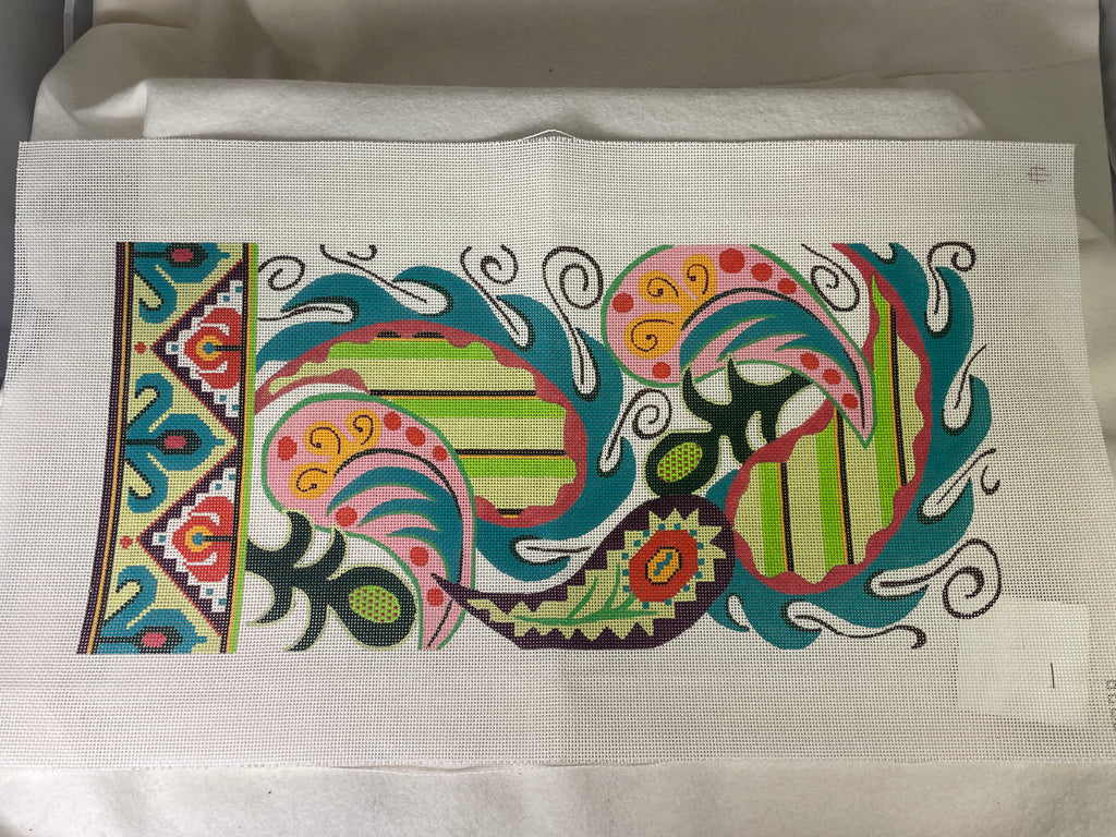 * SALE / Julie Pischke 39P Paisley Envelope Bag