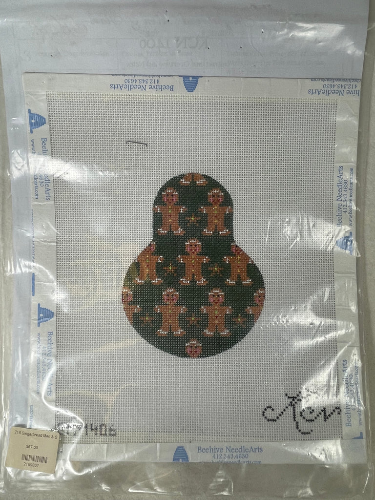 * SALE / Kelly Clark Designs 216 Gingerbread Men & Stars