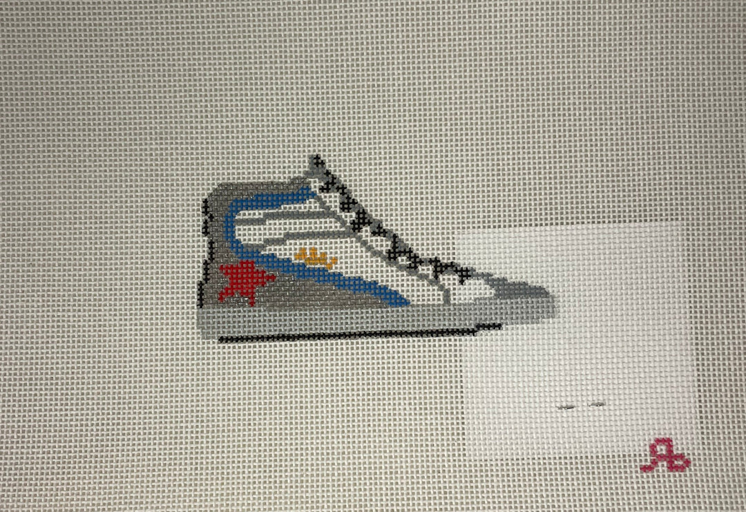 * Rachel Barri GG Star Sneaker- Silver Heel
