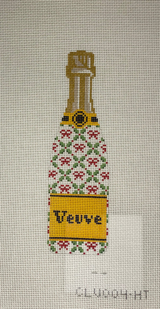 * C'ate La Vie 004HT Holiday Trellis Veuve Bottle