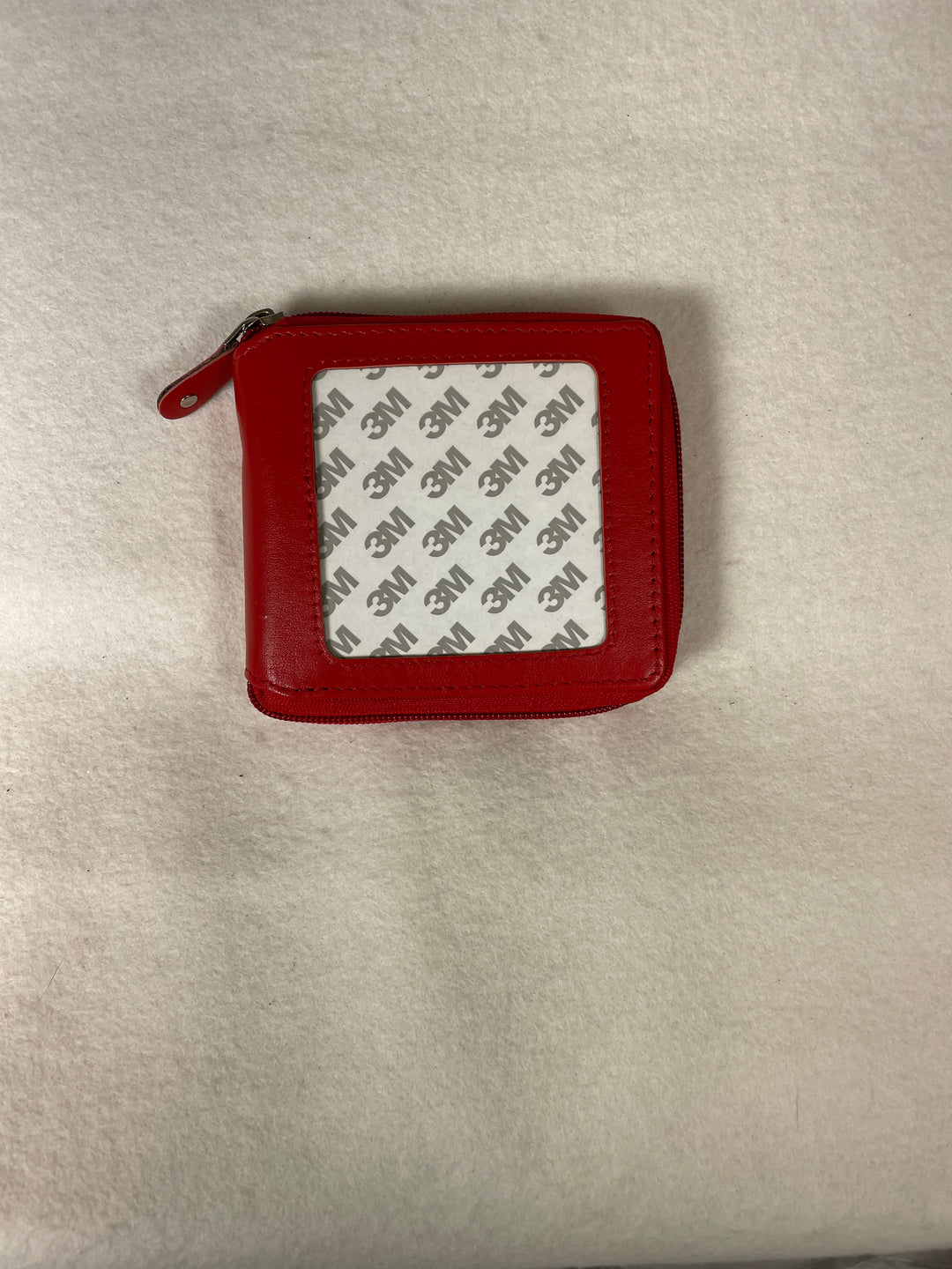 * Planet Earth Zip Wallet- Red