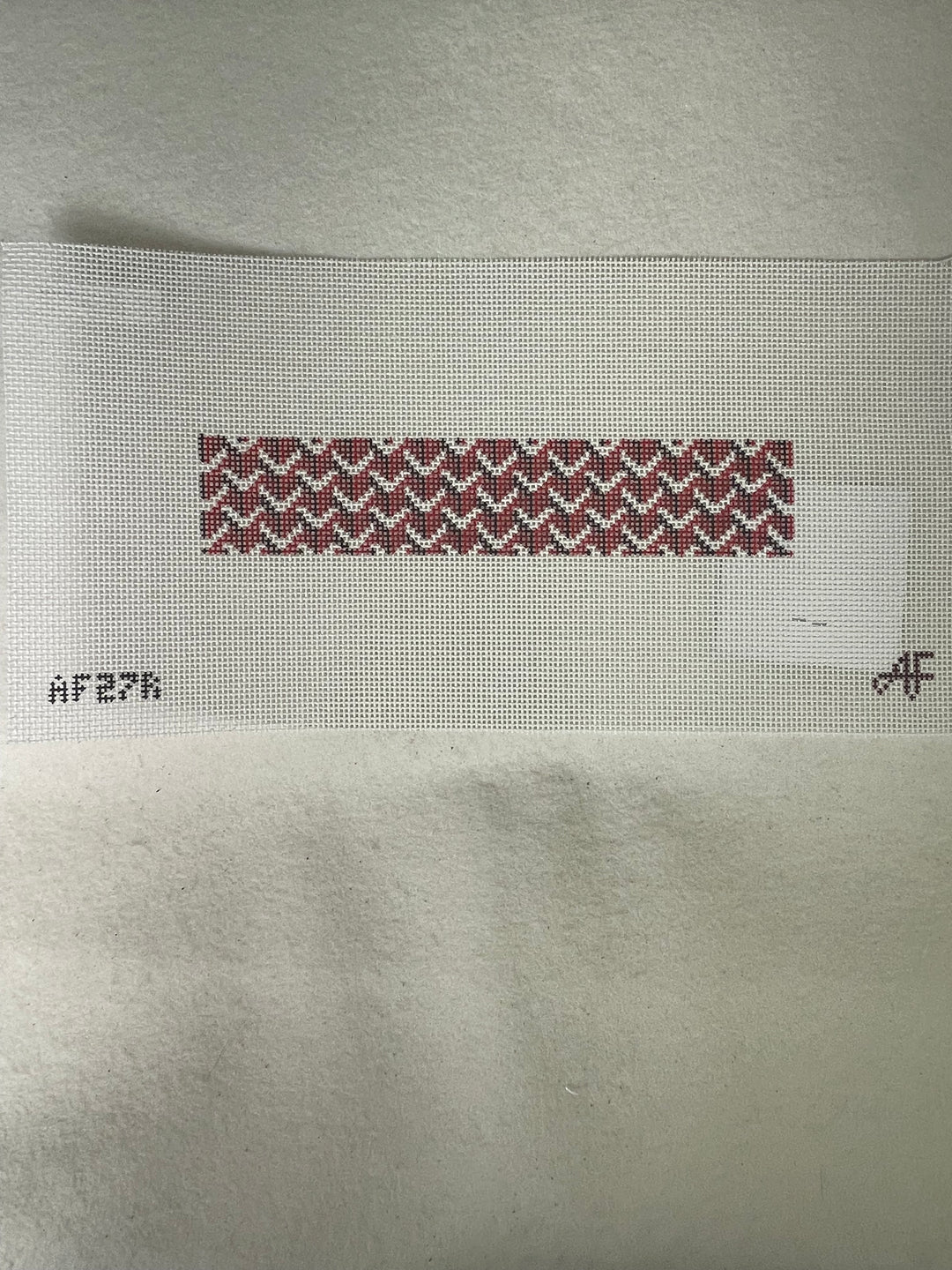 * Anne Fisher AF27R Y Pattern Keychain Red
