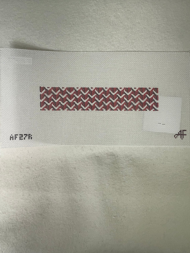 * Anne Fisher AF27R Y Pattern Keychain Red
