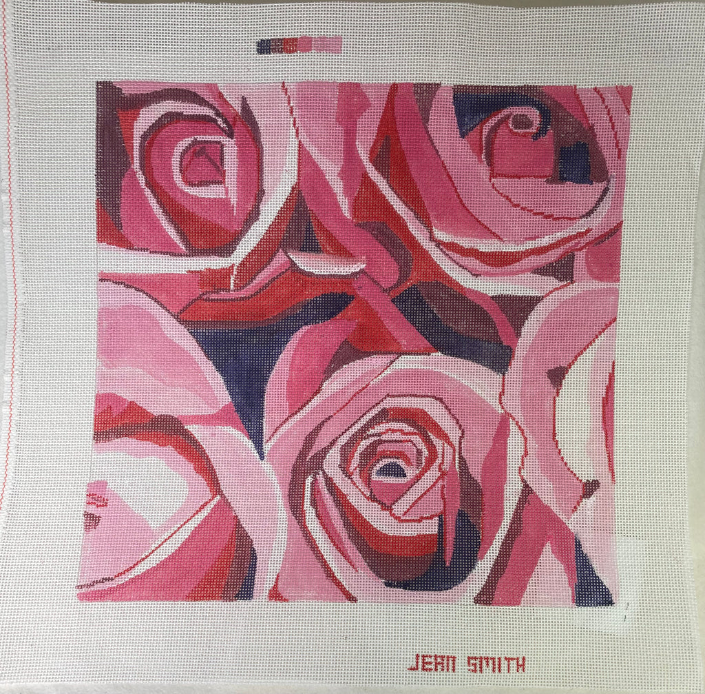 * Jean Smith Large Pink Beauty Rose