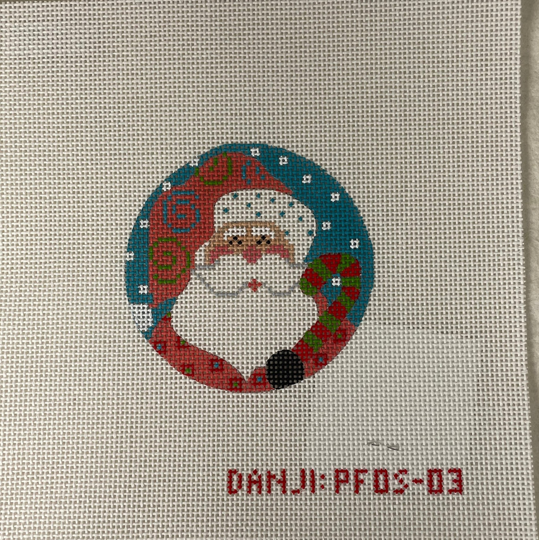 Danji PFOS-03 Candy Cane Santa on 18 mesh