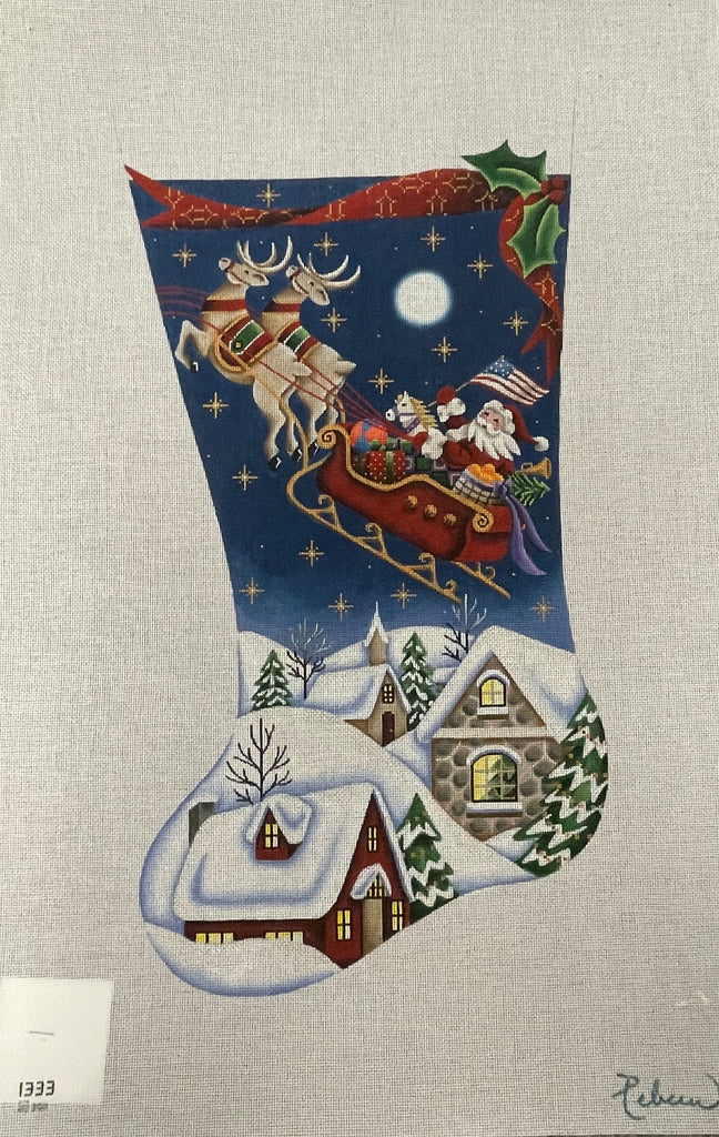 * Rebecca Wood 1333 In the Sky Stocking