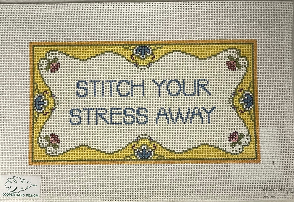 * Cooper Oaks Designs 715 Stitch Your Stress