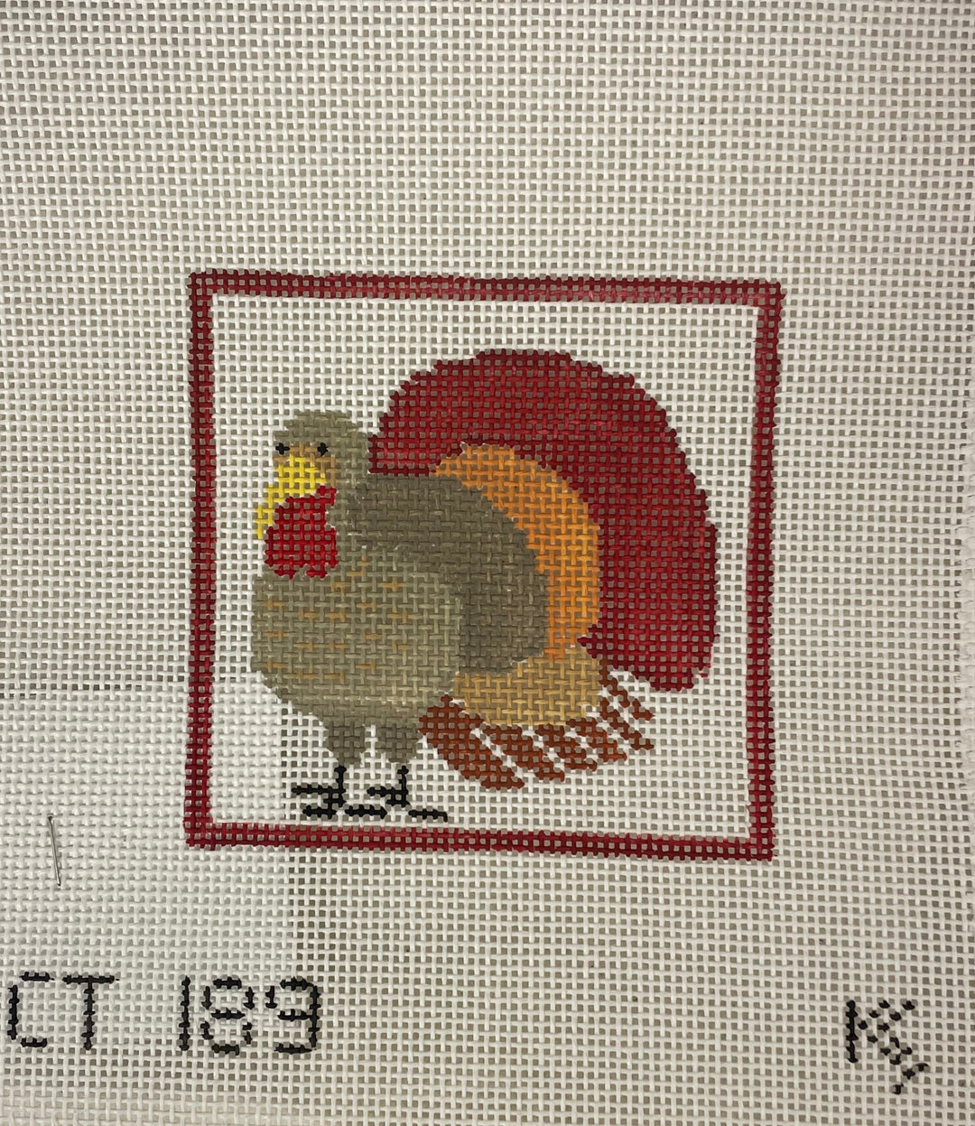 * Kathy Schenkel CT189 Turkey Coaster