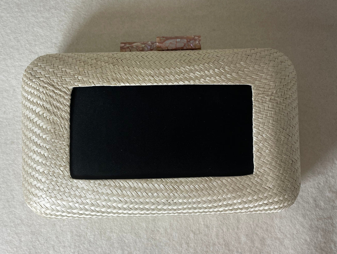 Likha x Penny Linn Fancy Clutch- White