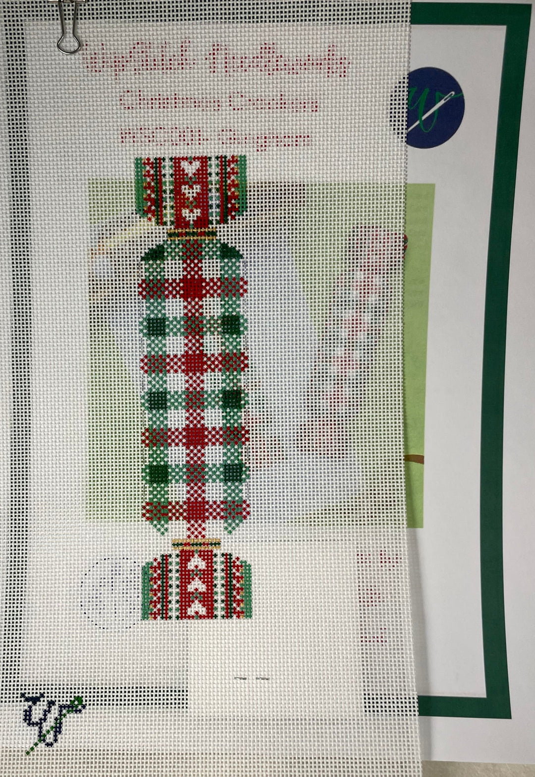 * Wipstitch Needleworks 001 Gingham Cracker (with Stitch Guide)