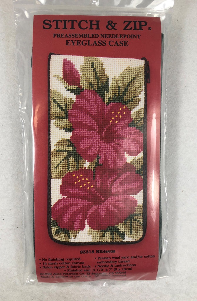 Alice Peterson Company SZ318 Hibiscus Eyeglass Case