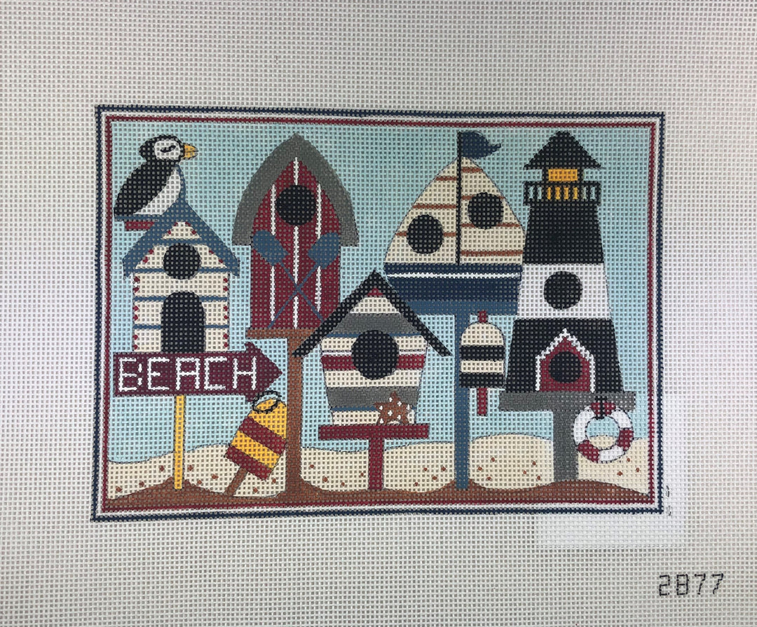 Alice Peterson Company 2877 Nautical Birdhouses