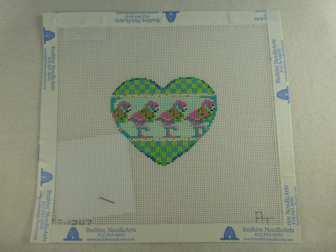 Associated Talents CT1247 Flamingo Heart