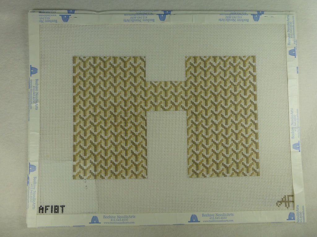 * Anne Fisher Needlepoint AF18T Pattern Clutch Front