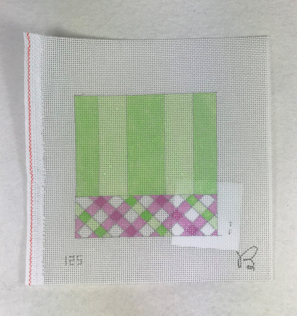* Beth Gantz Designs 125LP Lime/Pink Lattice