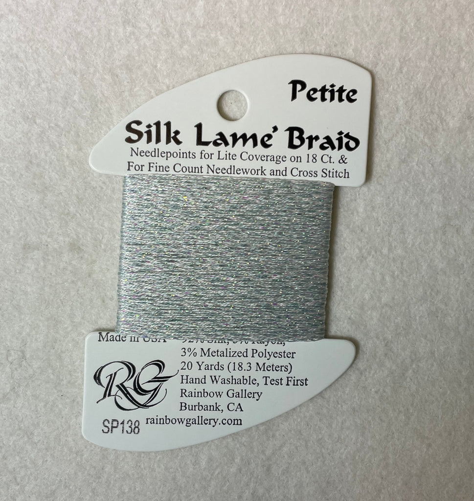 Petite Silk Lame Braid SP138 Glacier