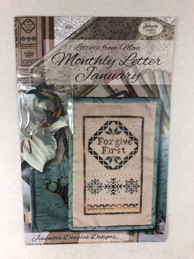 Jeannette Douglas Designs JD223 Monthly Letter January