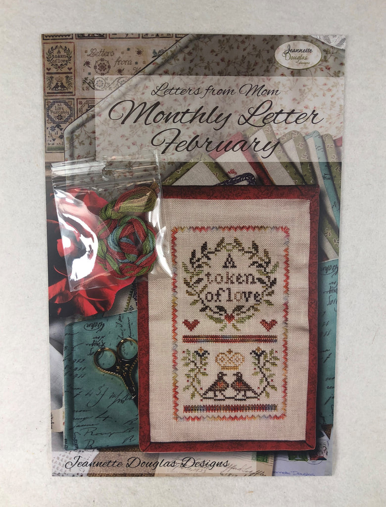 Jeannette Douglas Designs JD224 Monthly Letter February