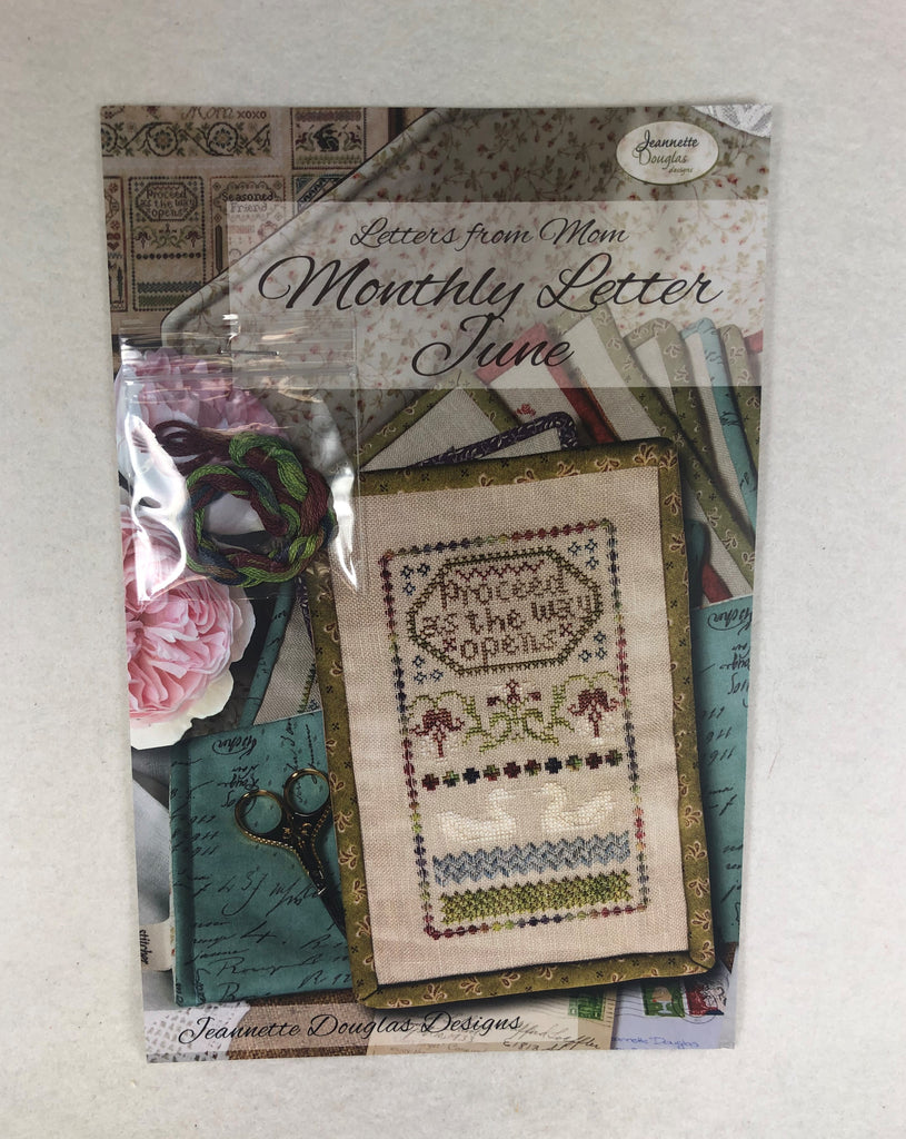Jeannette Douglas Designs JD228 Monthly Letter June